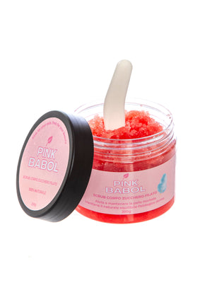 Scrub Corpo, esfoliante e purificante-Pink Babol