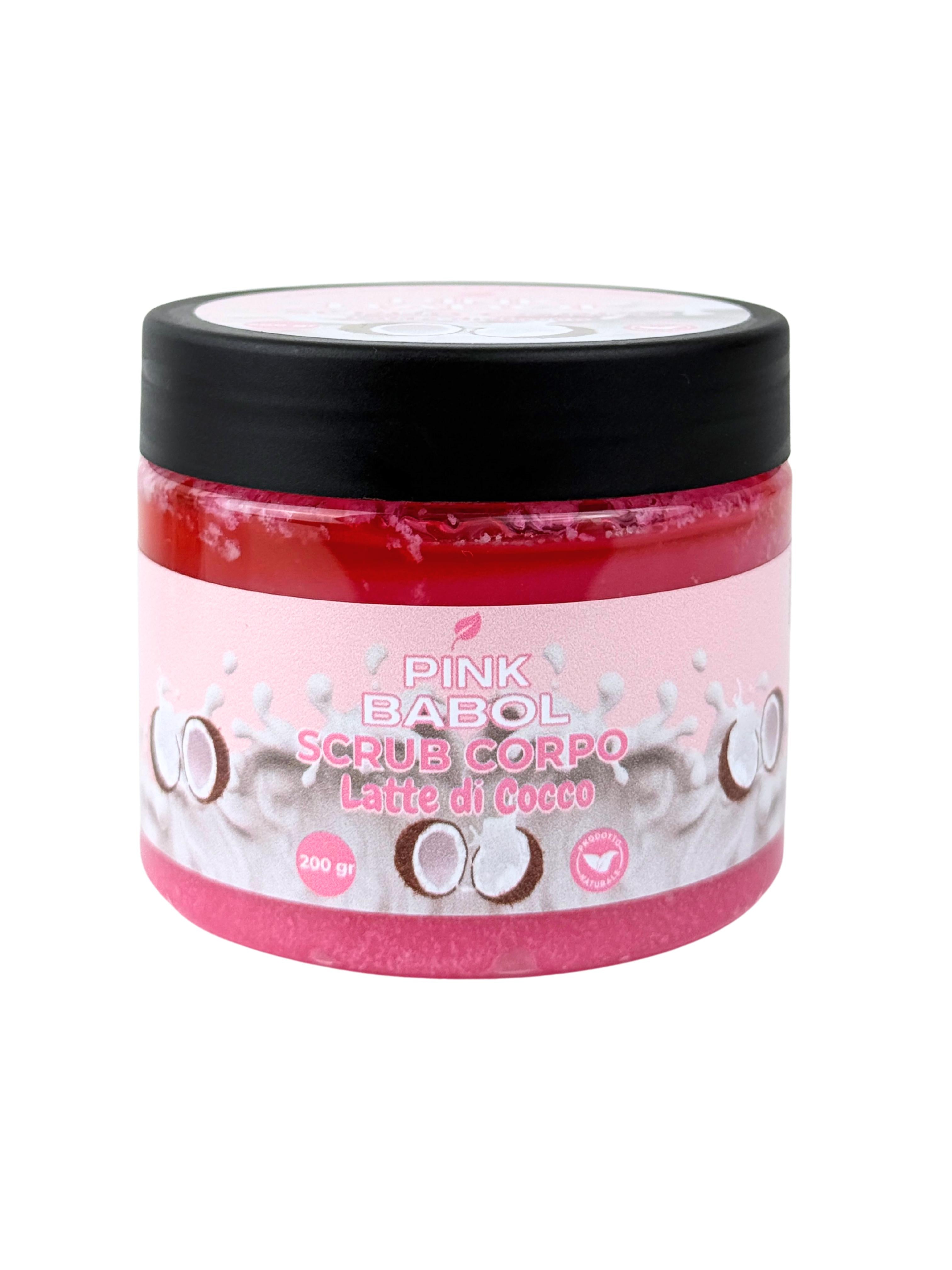 Scrub Corpo, esfoliante e purificante-Pink Babol