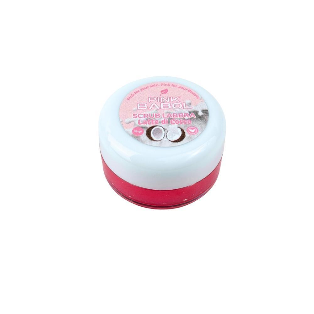 Scrub Labbra con Zucchero Naturale, Aloe Vera e Olio di Mandorle Dolci – Esfoliazione Delicata, Idratazione e Nutrimento Intenso-Pink Babol