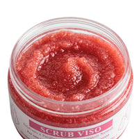 Scrub Viso Esfoliante e Purificante con microgranuli Naturali, Miele e Olio di Sesamo – Pelle Luminosa, Liscia e Rigenerata-Pink Babol