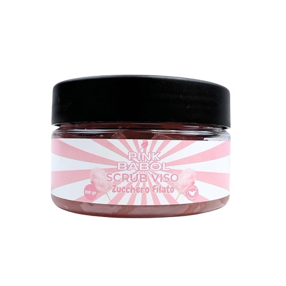 Scrub Viso Esfoliante e Purificante con microgranuli Naturali, Miele e Olio di Sesamo – Pelle Luminosa, Liscia e Rigenerata-Pink Babol