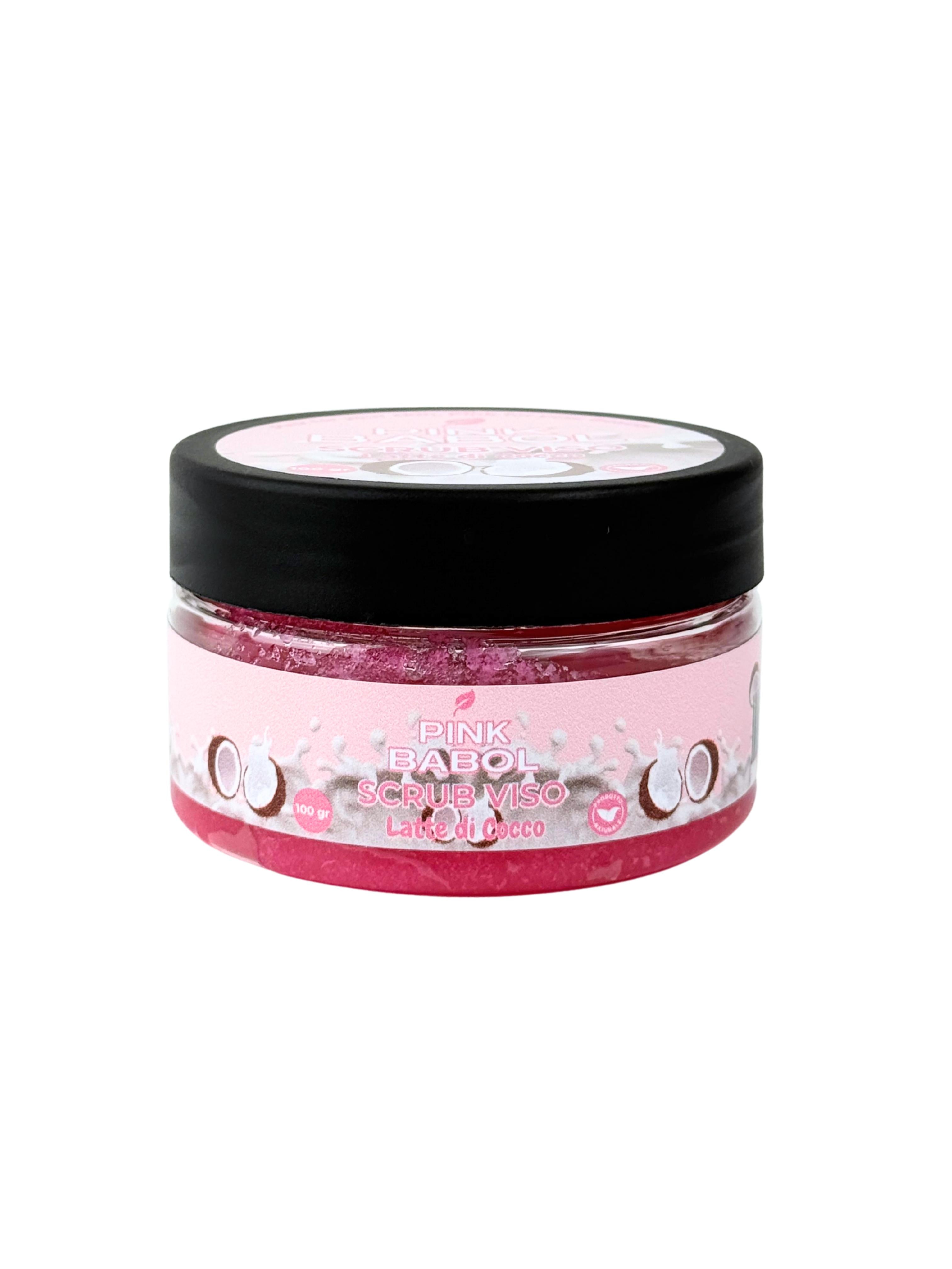 Scrub Viso, esfoliante e purificante-Pink Babol