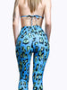 Set animalier Bikini tanga triangolo imbottito + leggings-Pink Babol