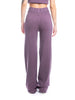Set coordinato maglia con cappuccio + pantalone a zampa calda viscosa-Pink Babol