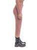 Set coordinato maglia e gonna in calda viscosa peluche-Pink Babol