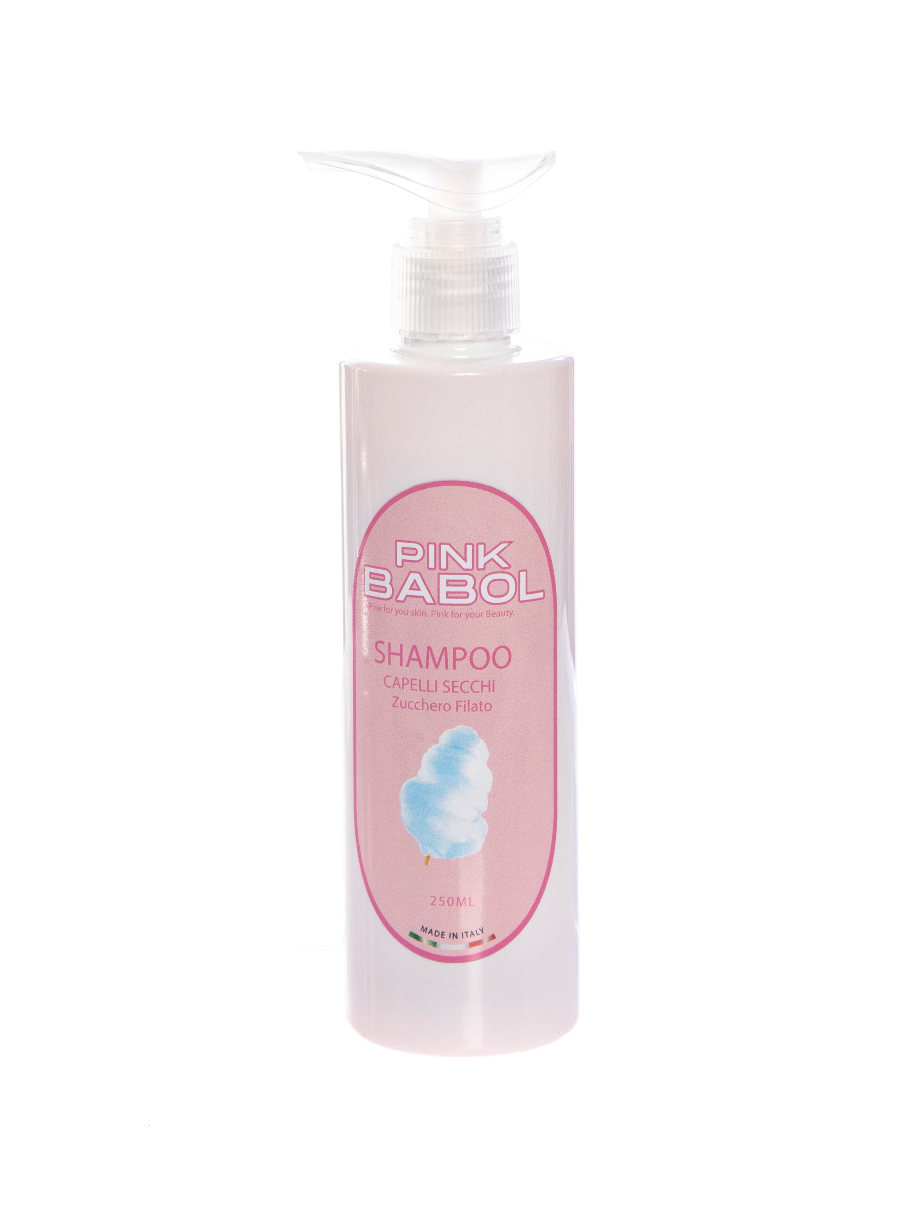 Shampoo per capelli secchi arricchito con cheratina-Pink Babol