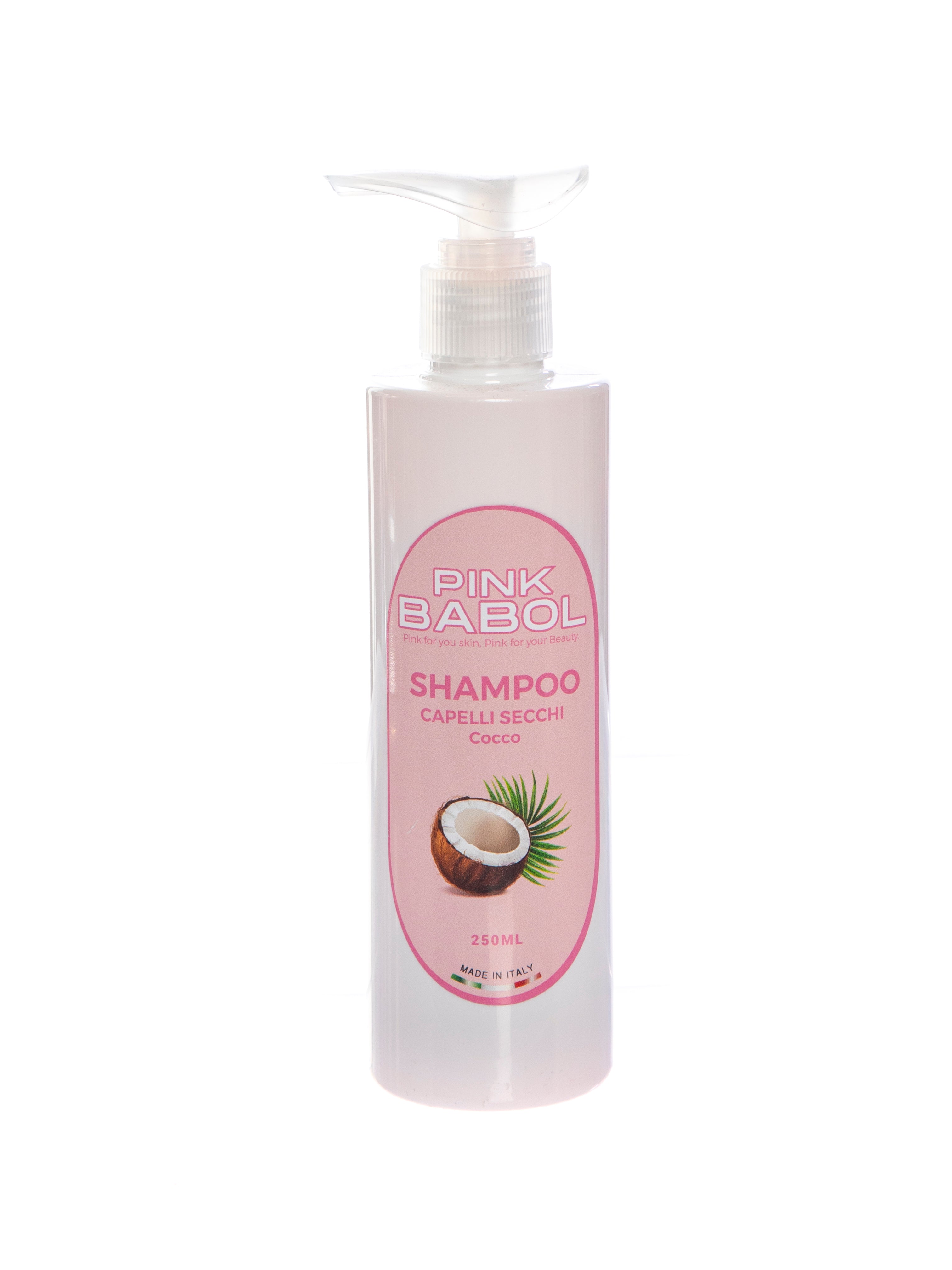 Shampoo per capelli secchi arricchito con cheratina-Pink Babol