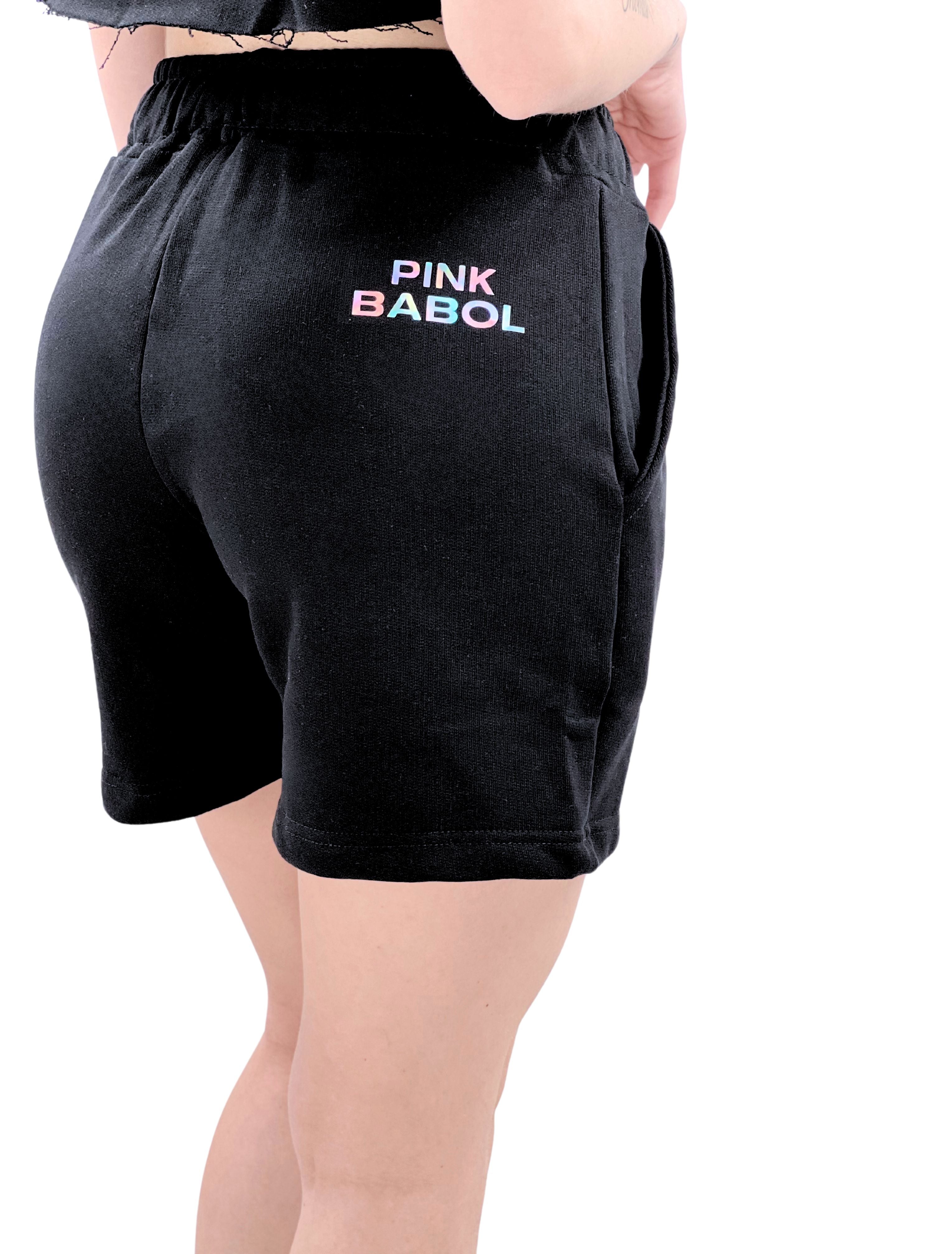 Shorts Pink Babol Paint-Pink Babol