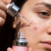 Siero Anti Acne e Imperfezioni con Acido Salicilico, Acido Azelaico e Tea Tree Oil - Purificante, Sebo-Riequilibrante e Anti-Imperfezioni-Pink Babol