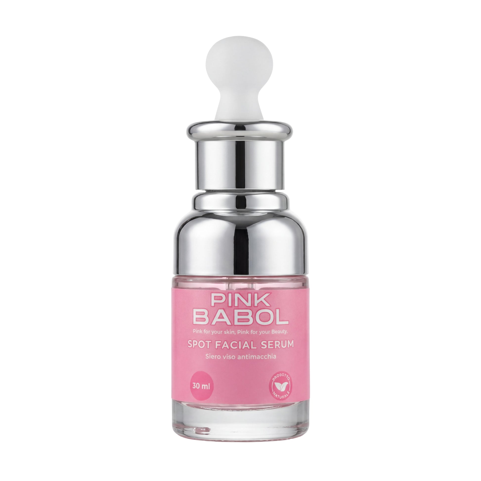 Siero Viso Anti-Macchie e imperfezioni con Acido Salicilico, Acido Azelaico e Olio di Rosmarino – Uniformante e Illuminante-Pink Babol