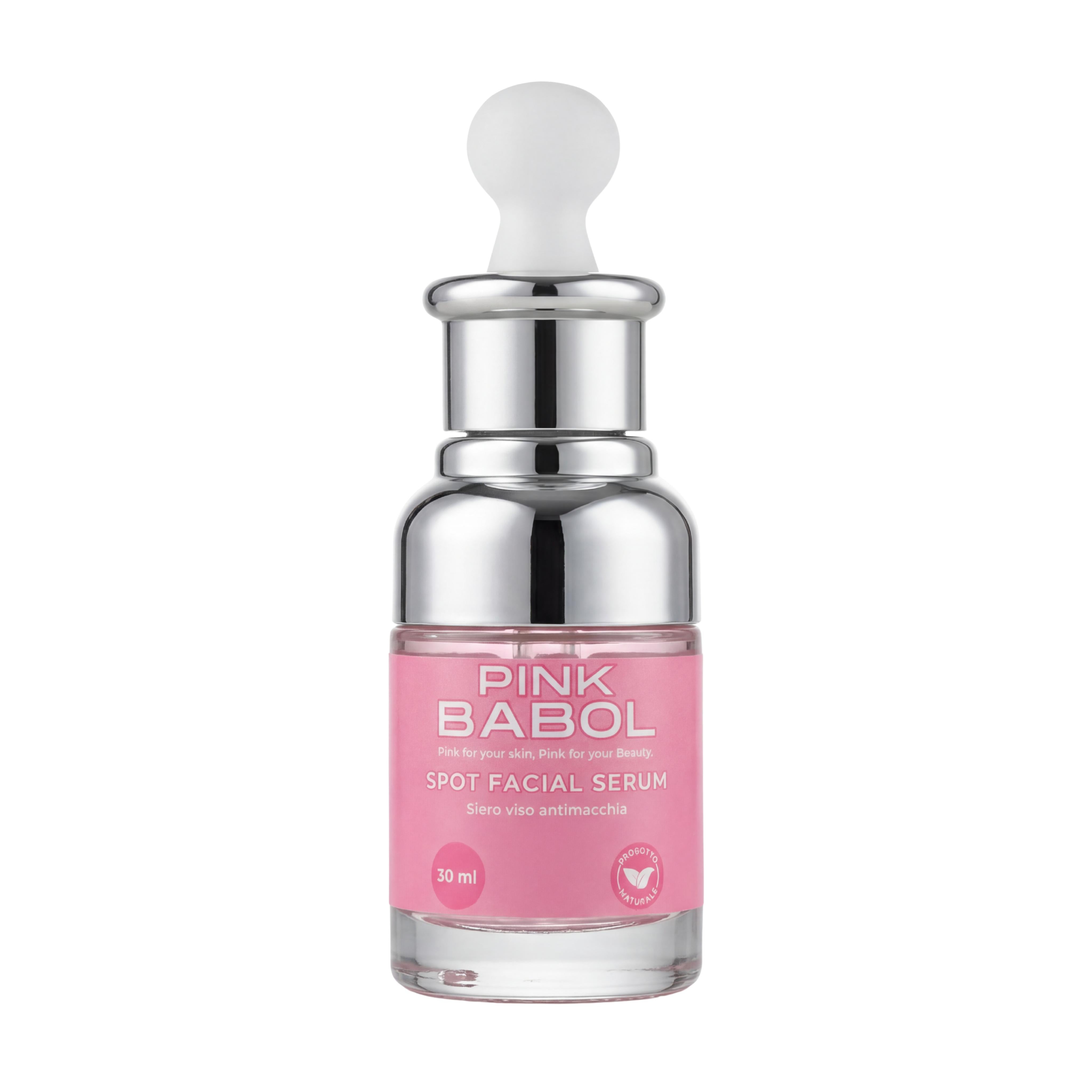 Siero Viso Anti-Macchie e imperfezioni con Acido Salicilico, Acido Azelaico e Olio di Rosmarino – Uniformante e Illuminante-Pink Babol