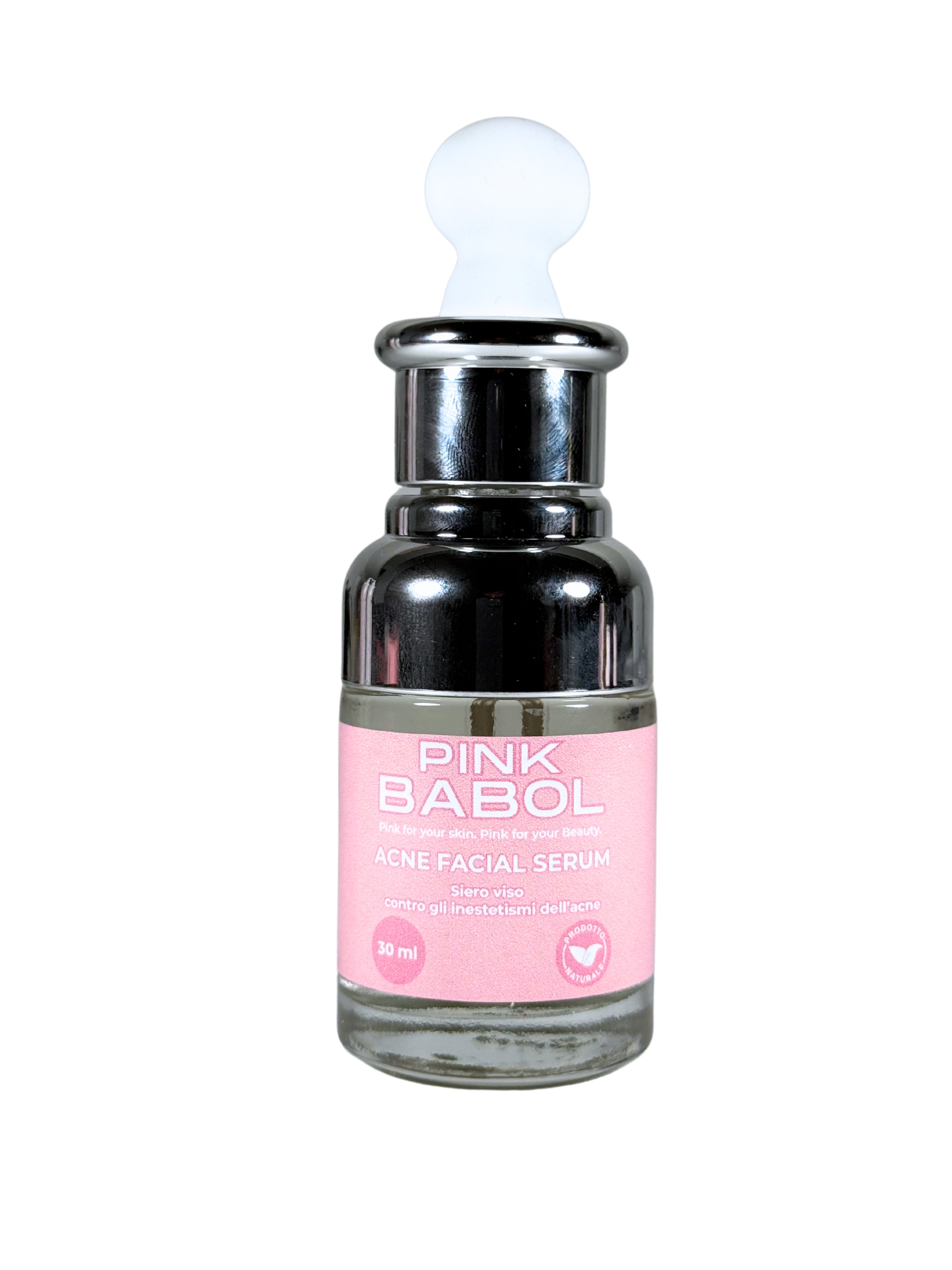 Siero contro acne e imperfezioni con Tea Tree Oil-Pink Babol