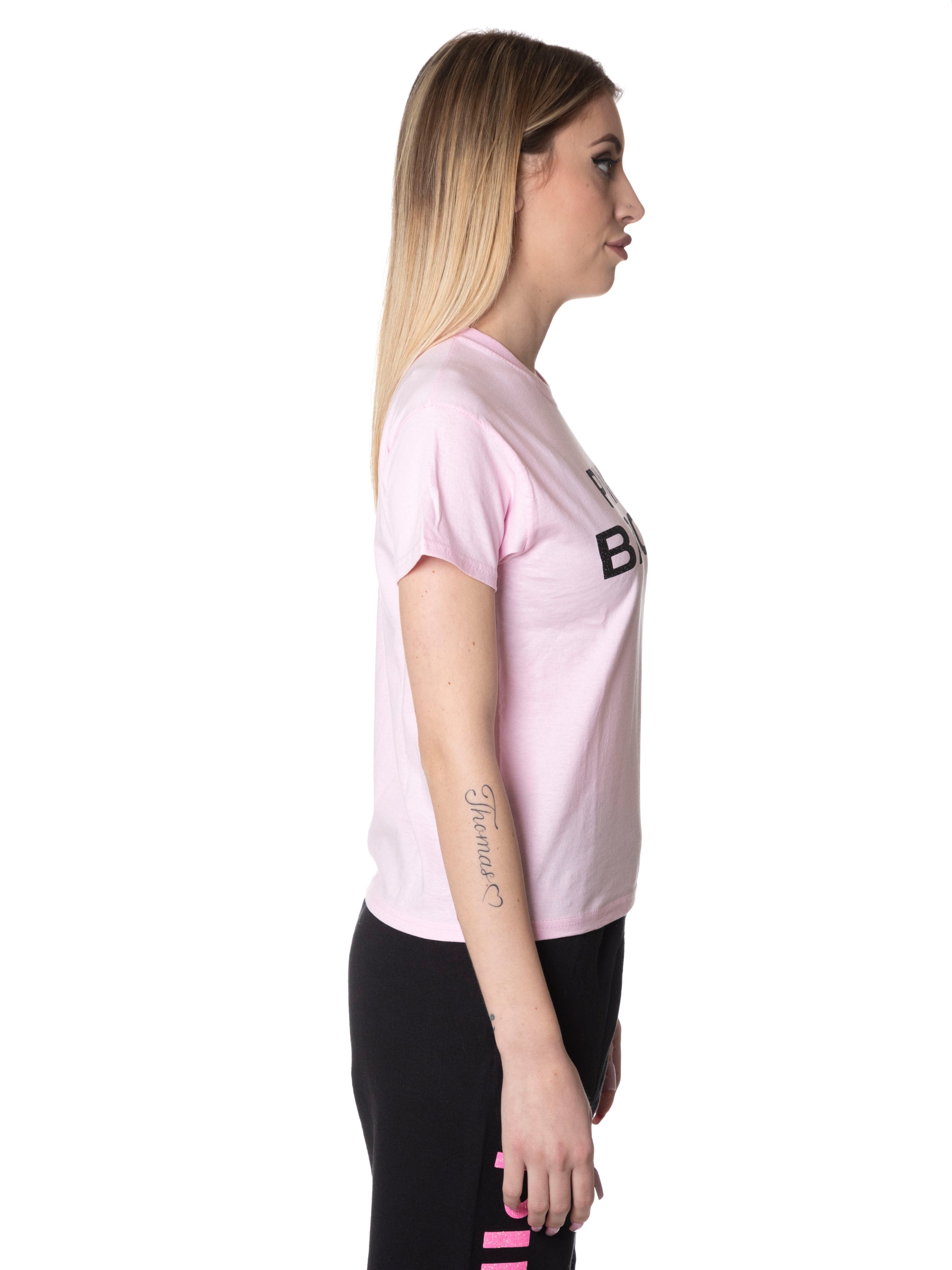 T-Shirt Regular Pink Babol Glitter-Pink Babol