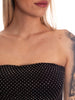 Tubino imbottito con strass-Pink Babol