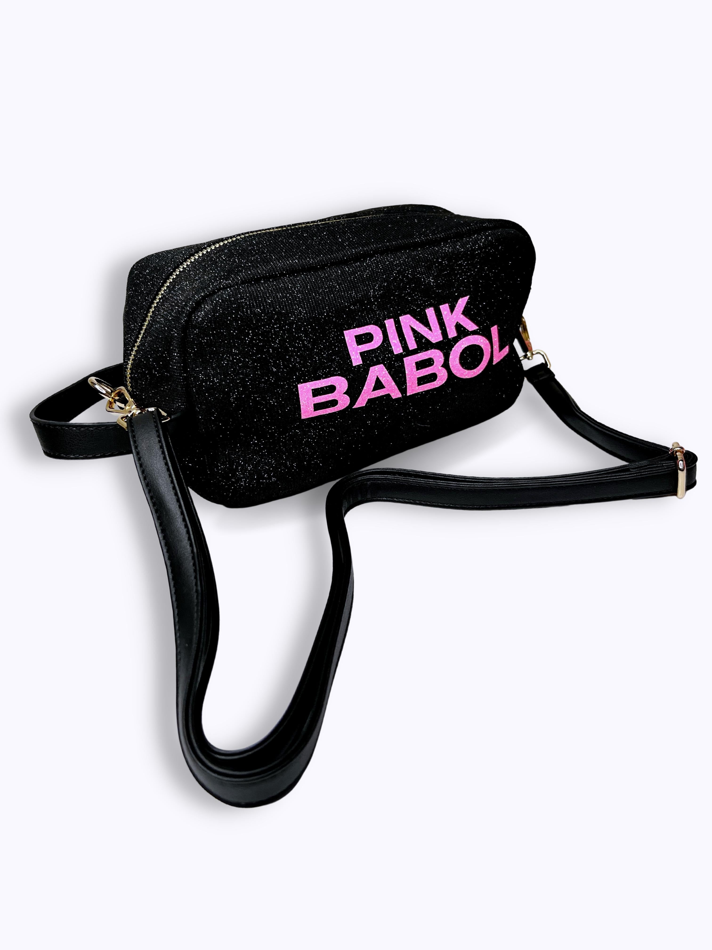 Beauty Case Pink Babol Glitter-Pink Babol